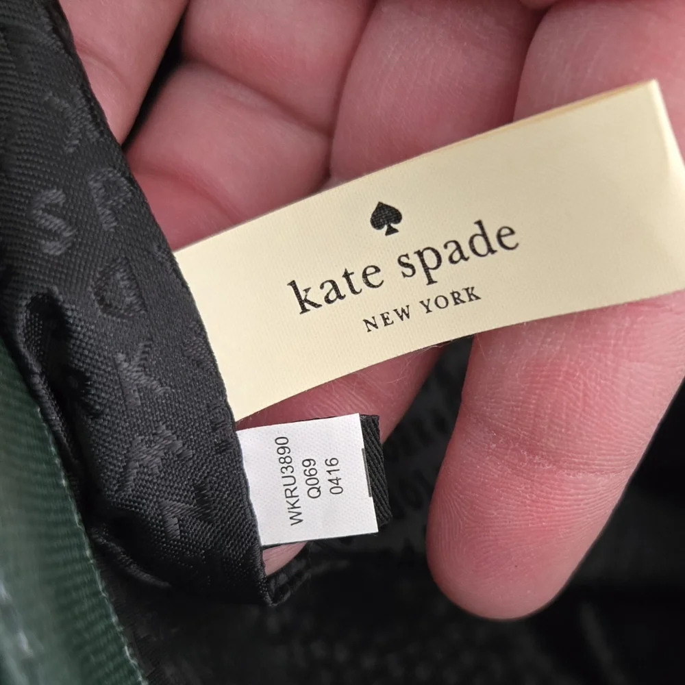 Kate Spade New York Crazy Like A Fox Green Limited Edition Tote NWOT - Picture 7 of 8